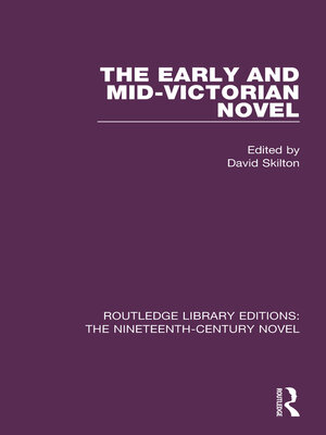 cover image of The Early and Mid-Victorian Novel